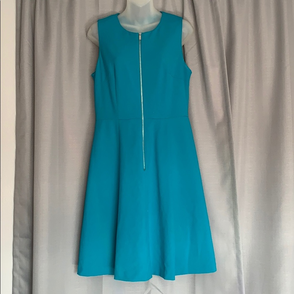 🥏 CALVIN KLEIN Teal Blue Dress 🥏